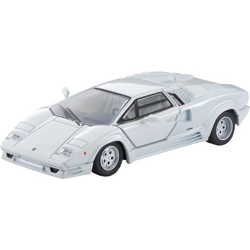 Modèle Réduit Lamborghini Countach Blanc N°7 - Hot Wheels, Occasion, échelle Indéterminée