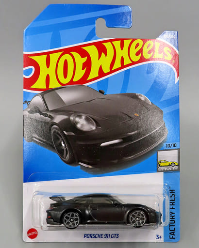 Hot Wheels Porsche 911 GT3 Nera 2025 - Serie Race Day #74 - Scala 1:64, Edizione Limitata