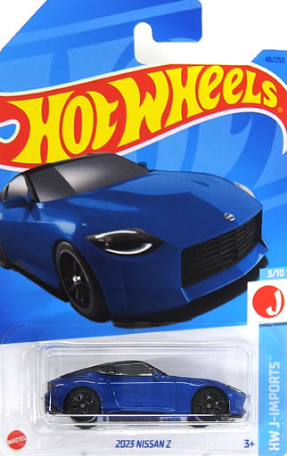 Hot Wheels 2023 Nissan Z Blu – #46 HW J-Imports, Scala 1:64, Nuovo