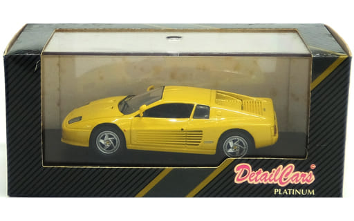 Miniature Detail 1/43 – Ferrari 512M 1995 Jaune – Voiture Diecast