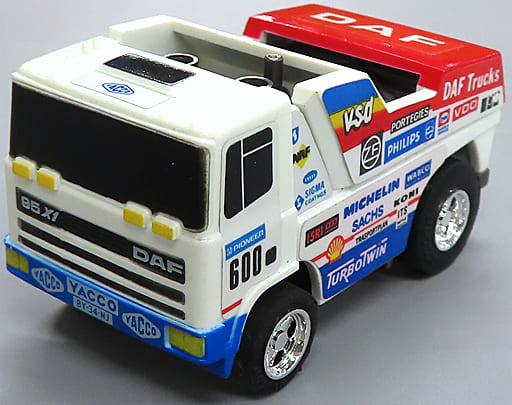 Minicar [Box missing] Marathon CHORO Q DUF Track Rally (White x Red x ...