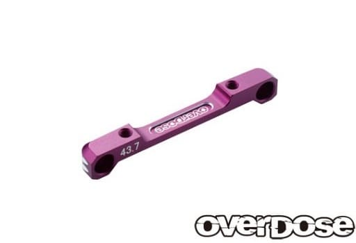 オーバードーズ Cアルミローマウントサスマウント新品レッド43.7mm2本セット OverDose オーバードーズ TCアルミローマウントサスマウント