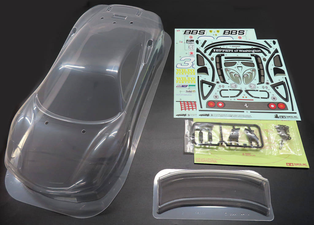 タミヤSP970 FERRARI 360GT デイトナ仕様 スペアボディセット タミヤSP970 FERRARI 360GT デイトナ仕様 スペアボディセット - メルカリ