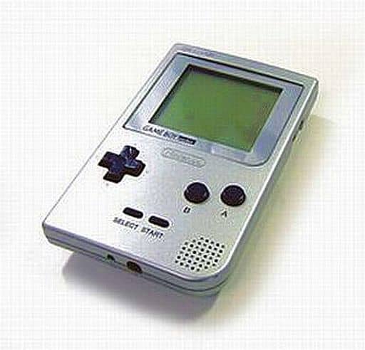 Without Box Manual Game Boy Pocket Main Body Silver Without Box Manual Game Suruga Ya Com