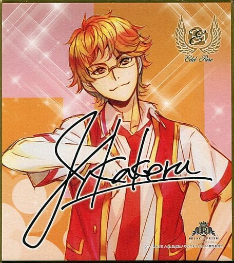 纸制品 角色 十王院驱 棱镜少男king Of Prism集换式迷你色纸2 杂货 小物件 Suruga Ya Com