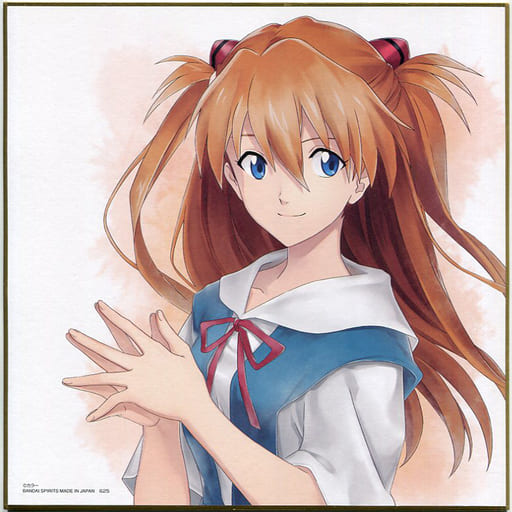 ハート缶バッジ　式波・アスカ・ラングレー　制服　新世紀エヴァンゲリオン　カラー シン・エヴァンゲリオン劇場版 式波・アスカ・ラングレー