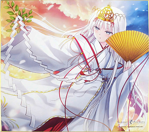 Summer Pockets 鳴瀬しろは　イメージビジュアル特大パネル　色紙 2025年最新】鳴瀬しろは 色紙の人気アイテム - メルカリ