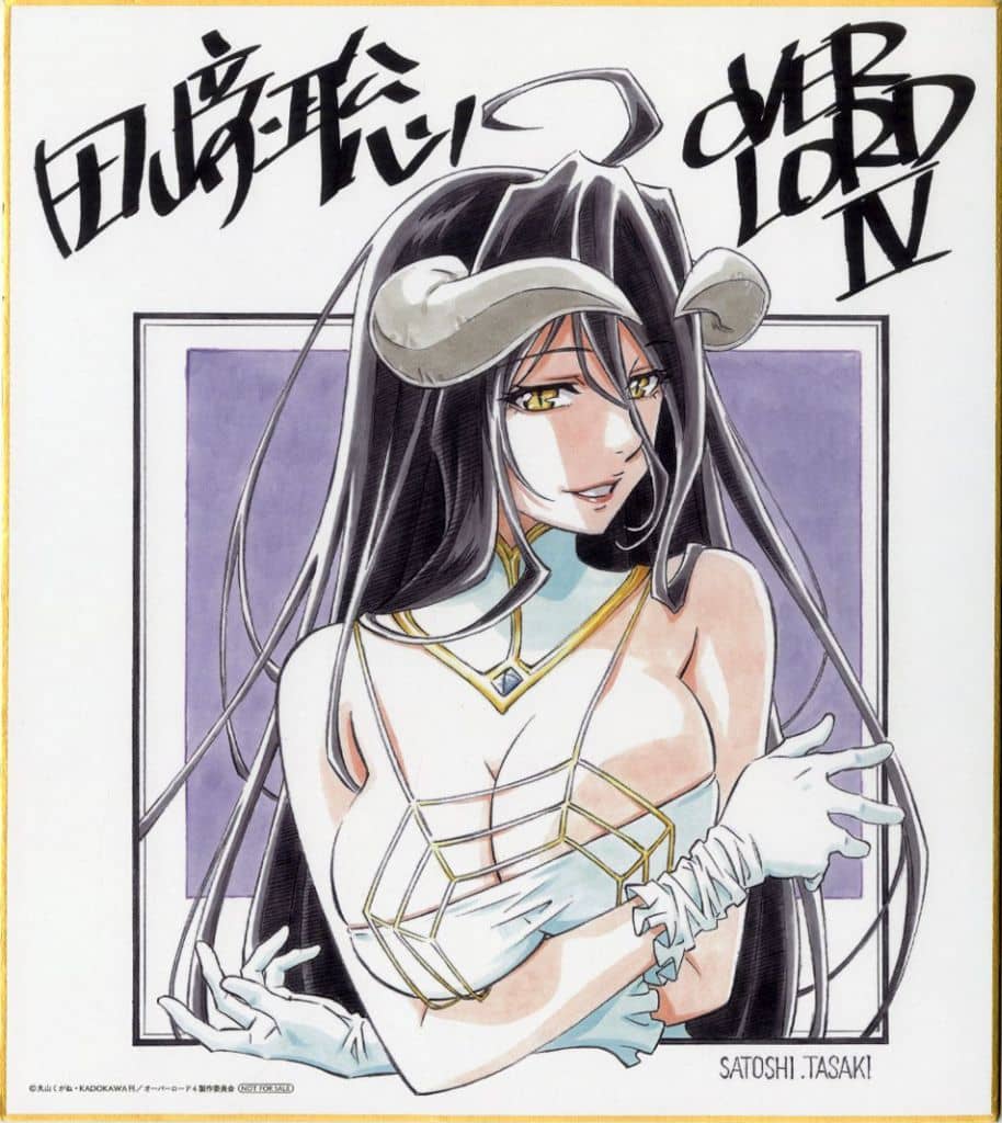 【新品未開封】オーバーロードⅣ 早期予約特典 複製色紙 アルベド 駿河屋 -<中古>アルベド 複製色紙 「Blu-ray/DVD オーバーロードIV 1