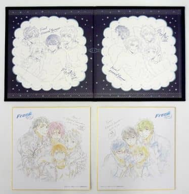 【新品未開封】ハイスピード Free！ スペシャル複製原画 色紙アルバム ハイ☆スピード！ 岩鳶中水泳部スペシャル複製原画色紙アルバム