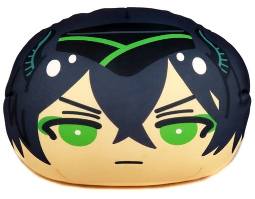 ツイステ　ビッグおまんじゅうクッション　マレウス・ドラコニア 駿河屋 -<中古>マレウス・ドラコニア ビッグおまんじゅう