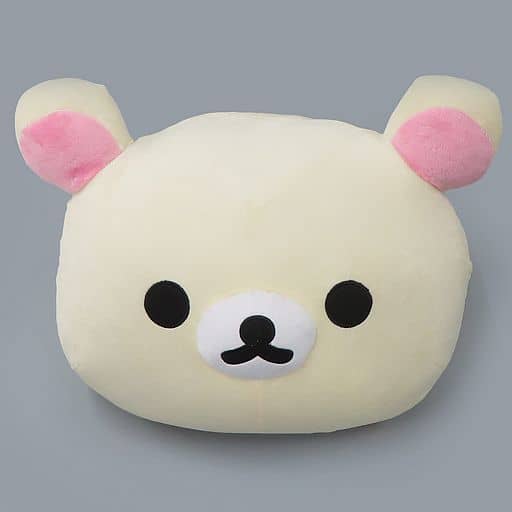 Co Rilakkuma Face Three Dimensional Cushion "Rilakkuma" Goods