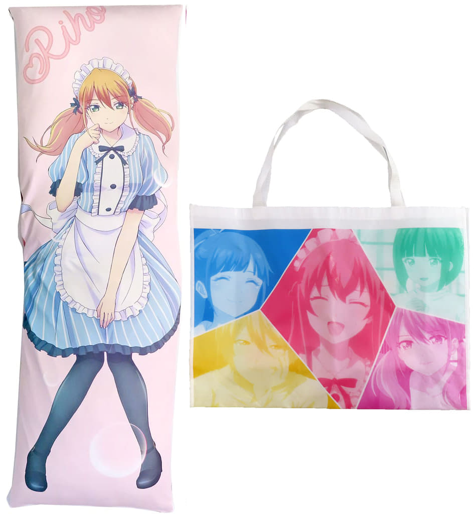 女神のカフェテラス　鶴河秋水　カバー付 抱き枕　ショッパー付、まくら　クッション Amazon.co.jp: 女神のカフェテラス カバー付き抱き枕 鶴河秋水