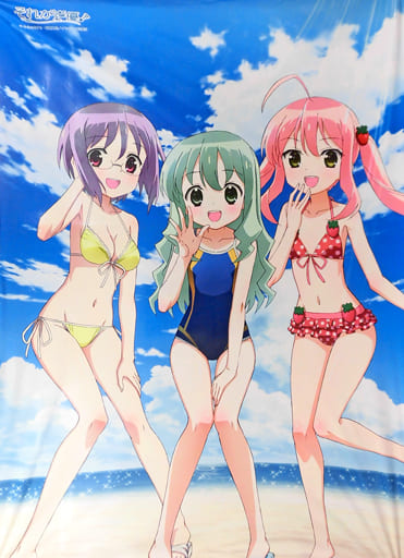 それが声優! 一ノ瀬双葉＆小花鈴＆萌咲いちご ベッドシーツ 駿河屋 -<中古>一ノ瀬双葉＆小花鈴＆萌咲いちご ベッドシーツ 「それが