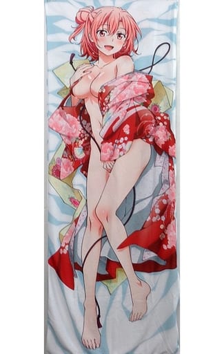 抱き枕カバー・シーツ(キャラクター)　[立体クッション欠品] 由比ヶ浜結衣 着物Ver. 抱き枕カバー 「やはり俺の青春ラブコメはまちがっている。続」 駿河屋 -【アダルト】<中古>[立体クッション欠品] 由比ヶ浜結衣
