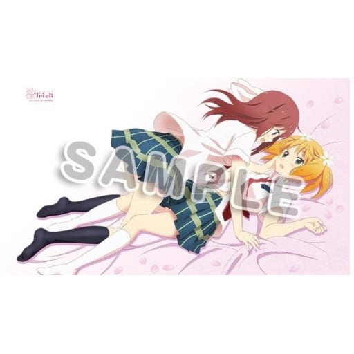 桜Trick 春香＆優 桜柄 マイクロファイバーシーツ 駿河屋 -<中古>春香＆優 桜柄 マイクロファイバーシーツ 「桜Trick