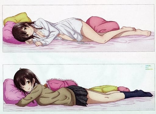 駿河屋 -<中古>荻原沙優 添い寝抱き枕カバー 「ひげを剃る。そして女子  