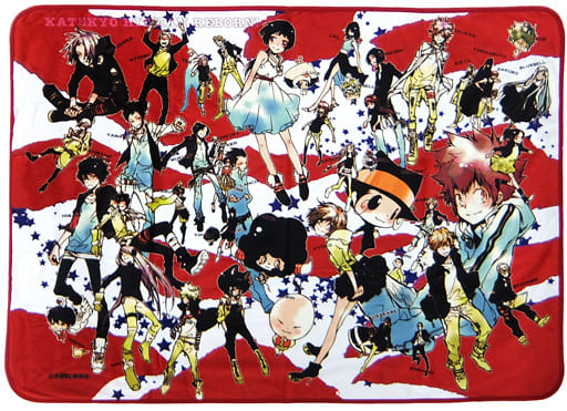 毯子集體毛毯 家庭教師hitman Reborn 新天野明展in京都商品 雜貨 小配件 Suruga Ya Com