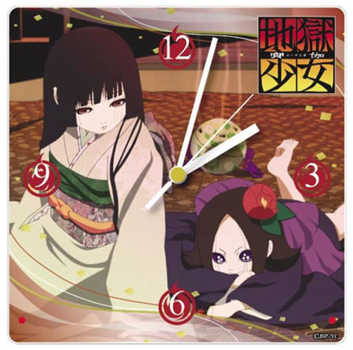 Wall clocks (Character Kuta) Enmaai & Kikuri Acrylic Clock 「 HELL ...