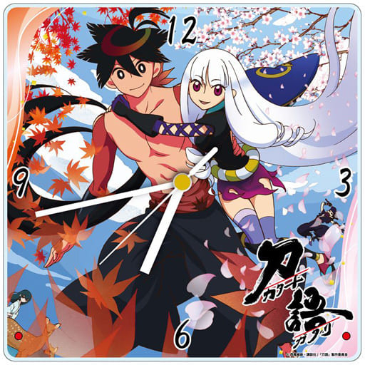 Tomame Sara七花 全身 亚克力挂钟 刀语 杂货 小物件 Suruga Ya Com