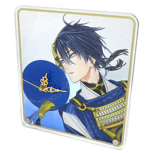 刀剣乱舞 五周年記念祝画 アクリルクロック 時計 三日月宗近 駿河屋 -<中古>01.三日月宗近 五周年記念祝画アクリルクロック 「刀剣