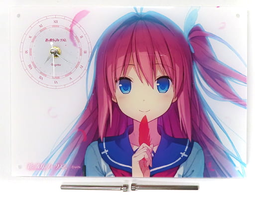 置き時計・壁掛け時計　倉科明日香 アクリルクロック 「蒼の彼方のフォーリズム」 C101グッズ 倉科明日香アクリルクロック [蒼の彼方のフォーリズム] | 公式