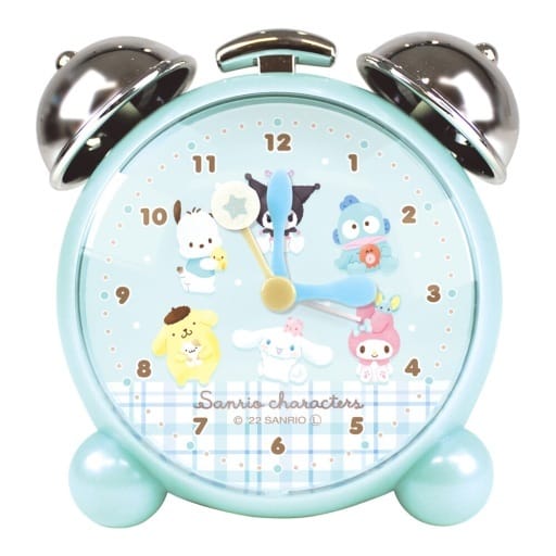 Clock and wall clock Soft (Aggregation) Alarm Twin Bell Clock "Sanrio