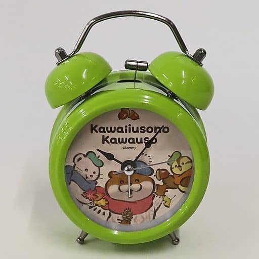 Gather (Green) Autumn Walk Alarm Clock "Cute Lying otter" Round One