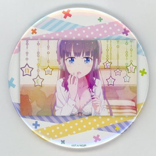 駿河屋 -<中古>滝本ひふみ 75mm缶バッジ 「NEW GAME!!」（バッジ