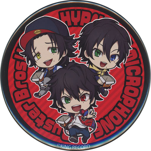 Badge Pins Buster Bros! 76 mm metal badge "Hypnosis Mic Division Rap
