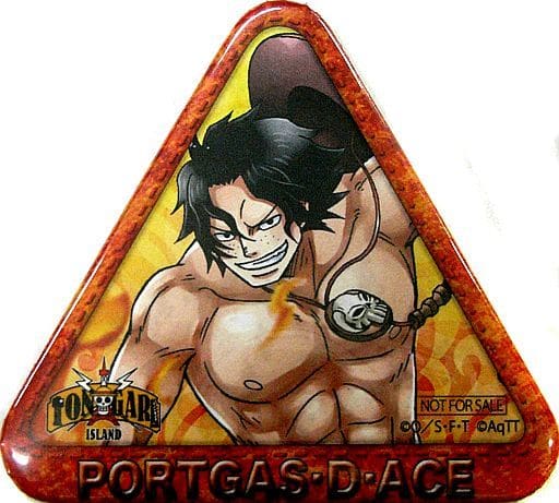 駿河屋 -<中古>ポートガス・D・エース トンガリ缶バッジ 「ワンピース