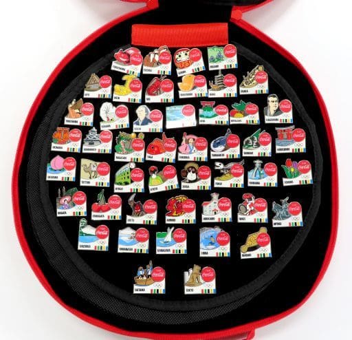 コカコーラ　都道府県ピン　コンプリート 製品情報｜みちのくコカ・コーラボトリング株式会社