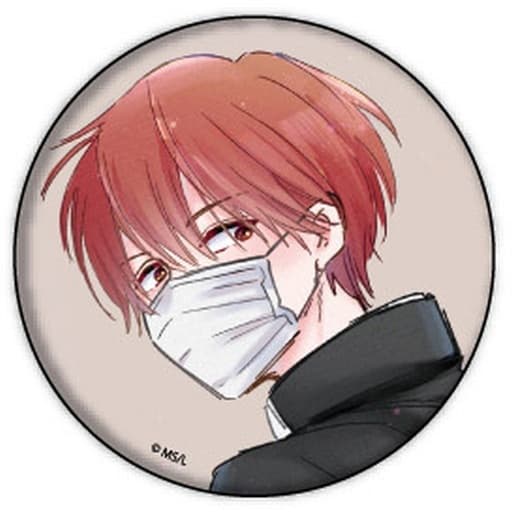 Keigo Sayama "Mask boys don't want to fall in love, but metal badge 01." Goods / Accessories