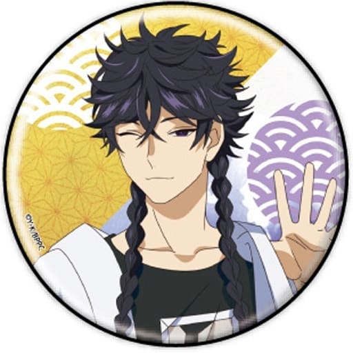 Hashida Yu Yu Hashida' Blue Period metal badge 06. Japanese dress ver. Draw down ...