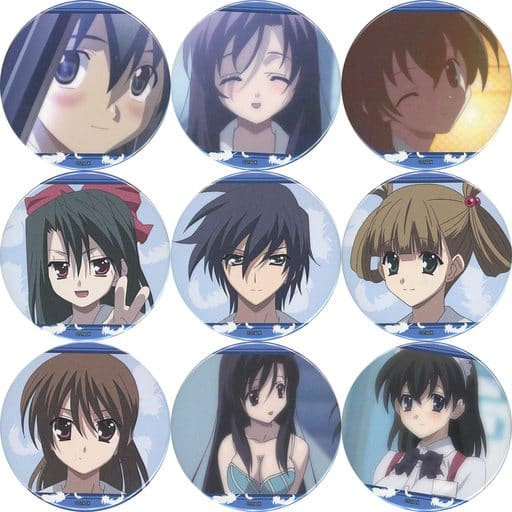 共9种set 日在校园school Days徽章01 杂货 小物件 Suruga Ya Com