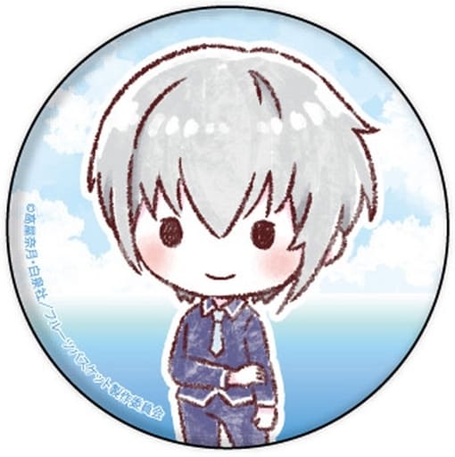 Yuki Sohma "Fruits Basket prelude metal badge 01. Graph Art Design" Goods / Accessories
