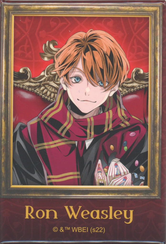 ★ハリーポッター スクエア缶バッジ オーバル缶バッジ ロンウィーズリー ハリーポッターオーバルカンバッジコレクションロン・ウィーズリー