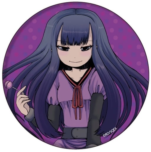 Akira ONO (background purple)' High Score Girl metal badge 01. Official ...