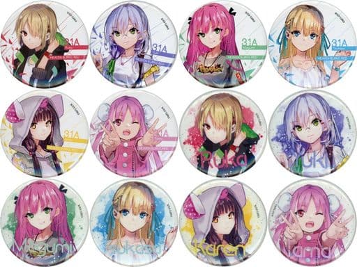 バッジ・ビンズ　全12種セット 「ヘブンバーンズレッド POP UP STORE in GiGO 2023 2タイプトレーディング缶バッジ」 駿河屋 -<中古>全12種セット 「ヘブンバーンズレッド POP UP