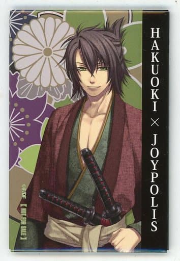 薄桜鬼 沖田総司 スクエア缶バッジ 特典 ジョイポリス 駿河屋 -<中古>沖田総司 トレーディングスクエア缶バッジ 「薄桜
