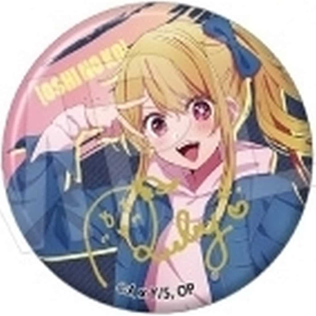 【新品】推しの子 ジャンプフェスタ　缶バッジ 4個セット☆デニム　箔押しサイン TVアニメ『【推しの子】』より、“デニムコーデ”がテーマの新規描き