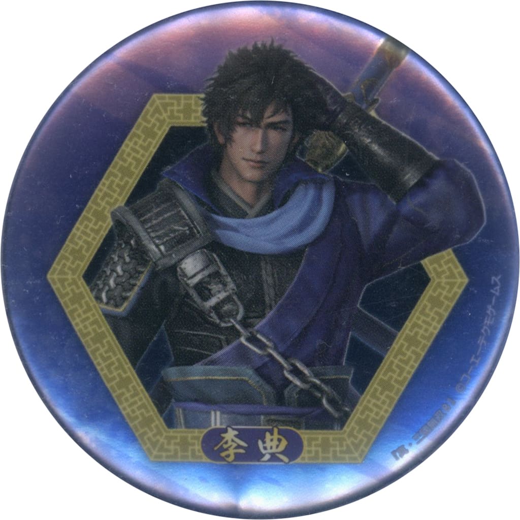 コーエー 戦国無双 トレーディングメタリック缶バッジ ステッカー