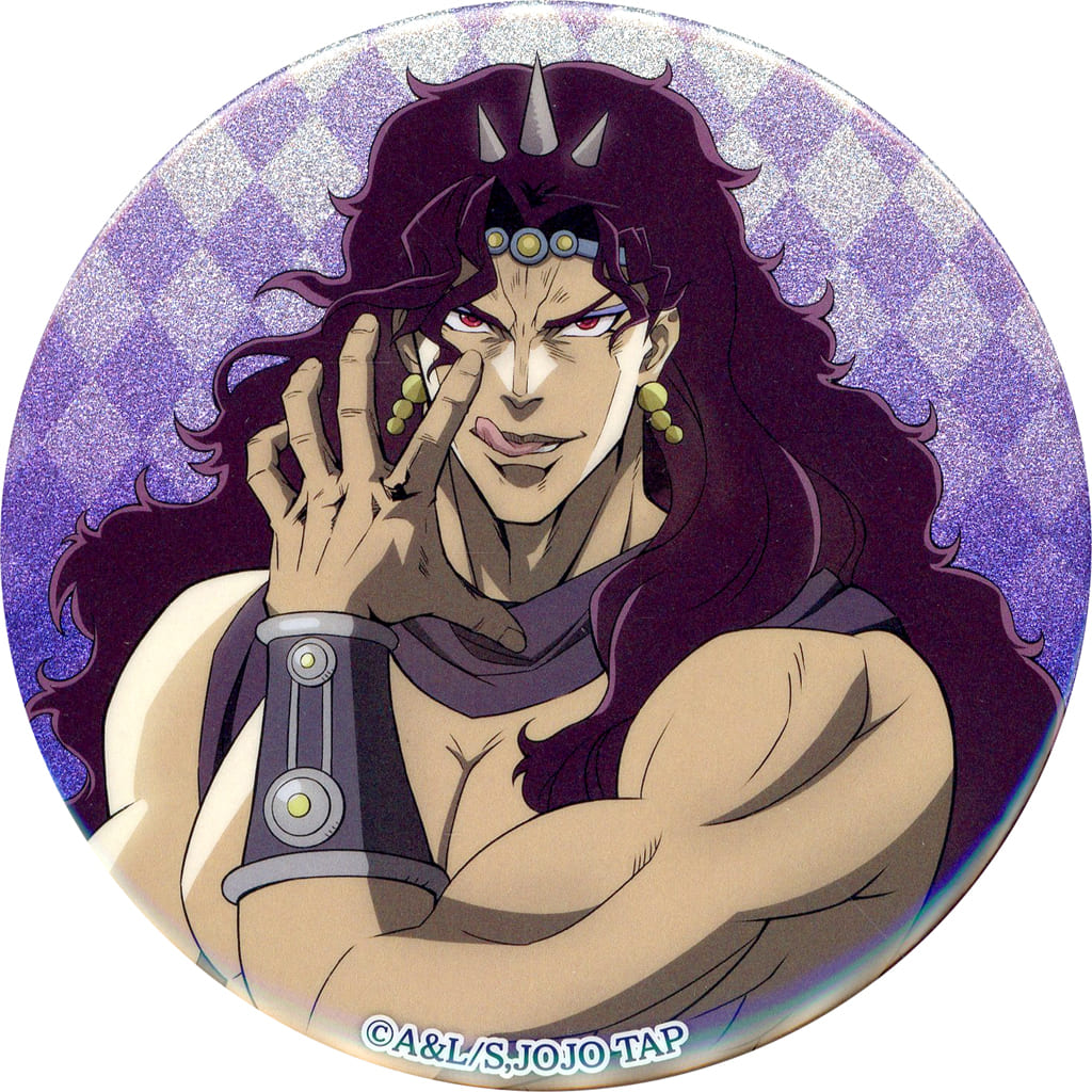 ジョジョの奇妙な冒険 カーズ グリッターCANバッジ アクリルスタンド