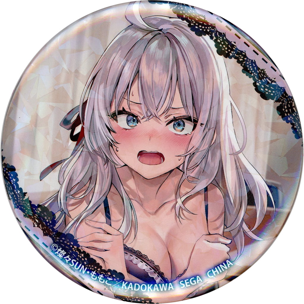 【5個セット】海外限定品　ロシア語でデレる隣のアーリャさん　ホログラム缶バッジ 時々ボソッとロシア語でデレる隣のアーリャさん ホログラム缶