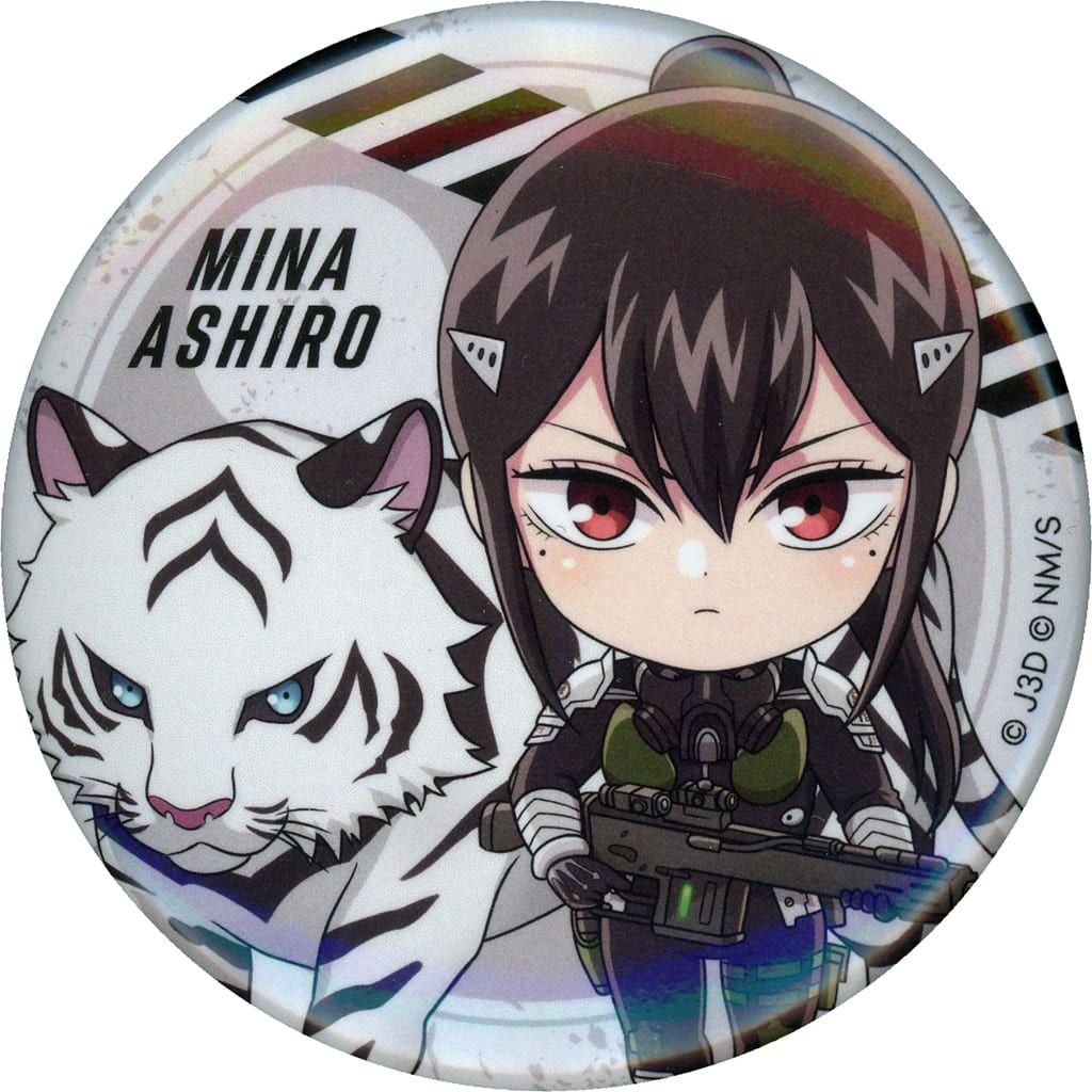 怪獣8号 亜白ミナ 缶バッジ】怪獣8号 缶バッジ 日比野カフカ 亜