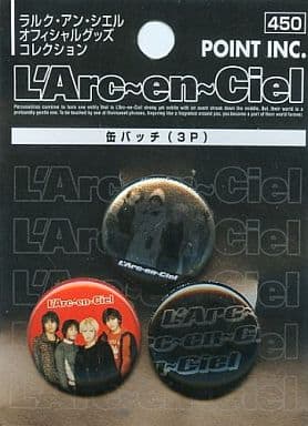 駿河屋 -<中古>L'Arc～en～Ciel(赤/他) 缶バッチ(3P)（バッジ・ピンズ）