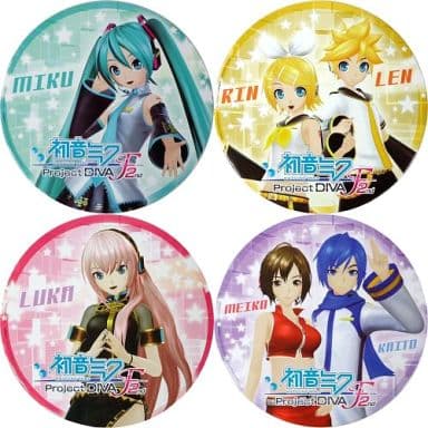 駿河屋 -<中古>全4種セット ハイクオリティ ジャンボ缶バッジ 「初音