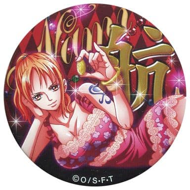 ナミ(航) 「ワンピース 輩～YAKARA～缶バッジ PINK＆GOLD」 駿河屋 -<中古>ナミ(航) 「ワンピース 輩～YAKARA～缶バッジ