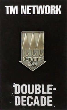 TM NETWORK ピンバッジ DOUBLE DECADE ３個セット 駿河屋 -<中古>TM NETWORK ピンバッジ 「TM NETWORK DOUBLE-DECADE