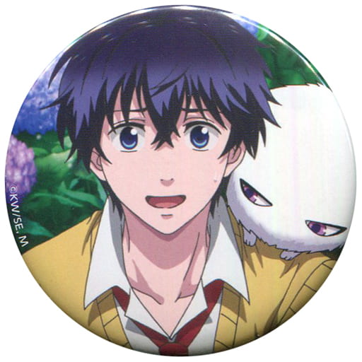 【希少】不機嫌なモノノケ庵續 きゃらクレ 安倍晴齋 芦屋花繪 モジャ 缶バッジ TVアニメ『不機嫌なモノノケ庵 續』が〝キャラクレ！〟とコラボ