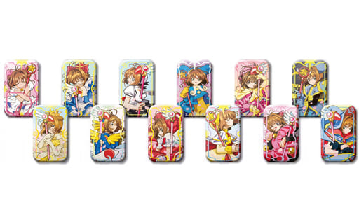 カードキャプターさくら スクエアカンバッジコレクション カードキャプターさくら スクエアカンバッジコレクション 1Box 12pcs